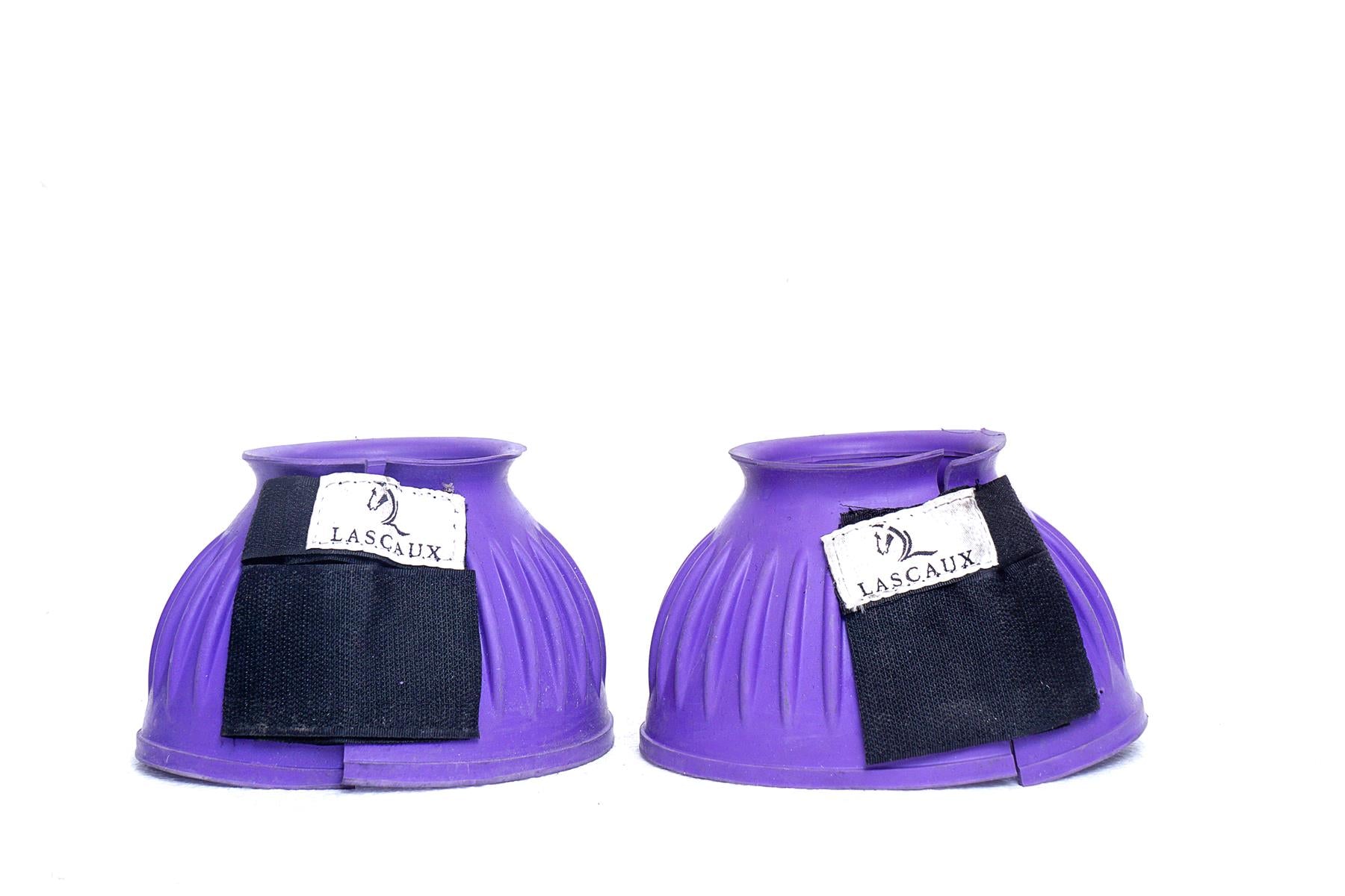 One Pair Rubber Bell Over Reach Horse Pony Boots Touch Close 6 Colours 4 Sizes - Tack24