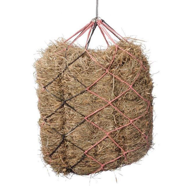 Twisted Haynets Hay Nets Haylage Small Holes (4'') Slow Trickle Feed Stable 40'' - Tack24