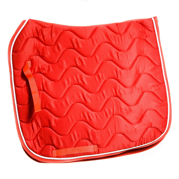 Numnah General Saddle Pads Cloth Matching Ears Fly Viel Set 5 Colours Full/Cob/Pony - Tack24
