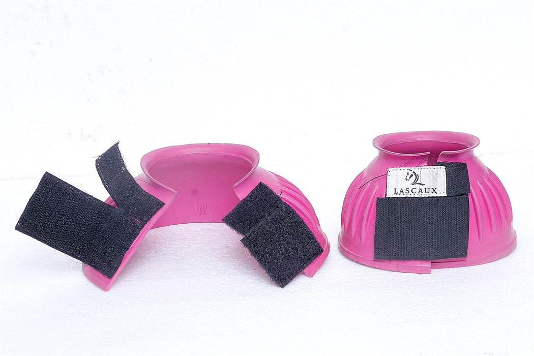 One Pair Rubber Bell Over Reach Horse Pony Boots Touch Close 6 Colours 4 Sizes - Tack24