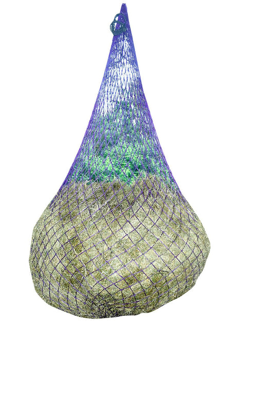 40'' Slow Trickle Feed Very Small Hole Haynet Haylage Hay Net Ringed 5 Colours - Tack24